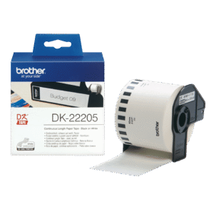 Brother DK22205 etiketid 62mmx 30,4m