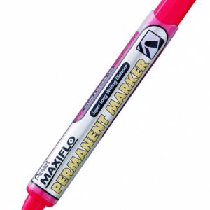Marker Pentel NLF50 permanent, punane