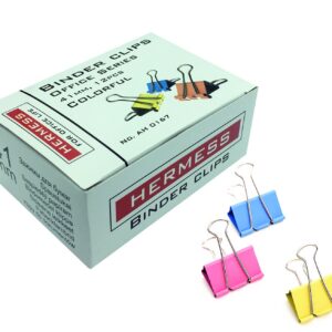 Näpitsklamber 41 mm värviline Osiris, sinine, kollane, roosa, 12tk hind