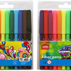 Viltpliiatsid 12 värvi OSIRIS