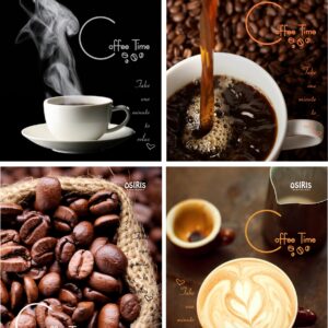 Kaustik A5 96 lehte ruut, COFFEE TIME