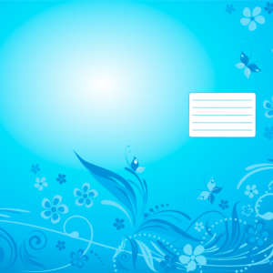 Töövihiku kattepaber (490*350 mm), 50 lehte pakis, helesinine