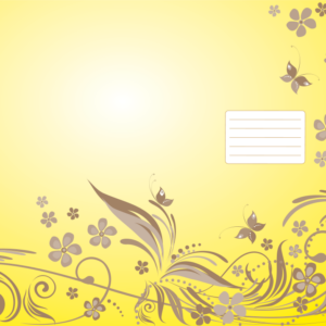 Töövihiku kattepaber (490*350 mm), 50 lehte pakis, kollane