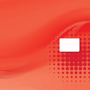 Raamatu kattepaber (600*400mm), 50 lehte, punane