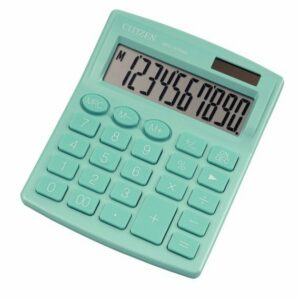 Kalkulaator Citizen SDC810NR GNE, 10 kohta, türkiis
