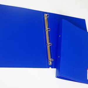 Rõngaskaas A4 4 rõngast, selg 35mm Standard, sinine