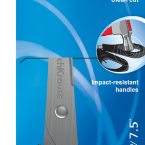 Käärid 19 cm EasyCut, 2D teritus, must riputuspakis