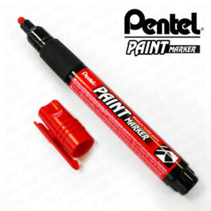Marker Pentel MMP20 permanent, punane