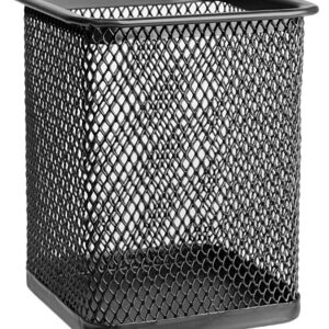 Pliiatsitops Compass 80x80x95mm, metallvõre, nelinurkne, must