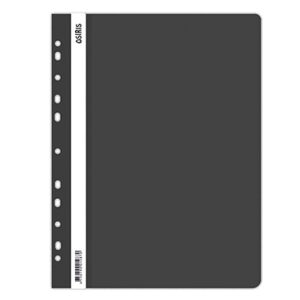 Plastkiirköitja köidetav A4 Osiris, must