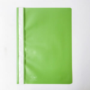 Plastkiirköitja A4, esikaas läbipaistev, heleroheline (15)