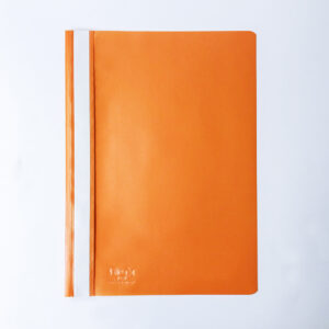 Plastkiirköitja A4, esikaas läbipaistev, oranž (06)