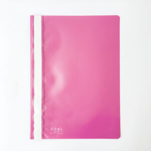 Plastkiirköitja A4, esikaas läbipaistev, roosa (13)