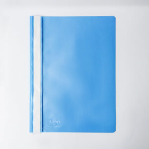 Plastkiirköitja A4, esikaas läbipaistev, sinine (02)