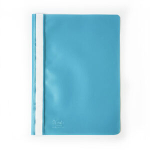 Plastkiirköitja A4, esikaas läbipaistev, türkiis (16)