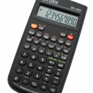Kalkulaator funktsioon Citizen SR135N, 10 kohta