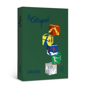 Värviline paber Le Cirque A4 80 g, metsaroheline (Forest Green 304), 500lehte