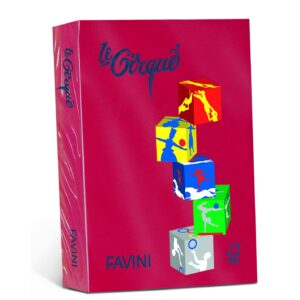 Värviline kartong Le Cirque A4 160 g, rubiinpunane (Rubino 210), 250lehte