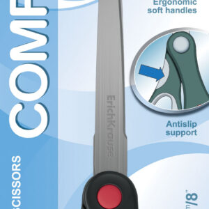 Käärid 20,5 cm Comfort, 2D+ teritus, assortii riputuspakis