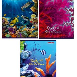 Kaustik A4 48 lehte ruut, DEPTH of THE OCEAN