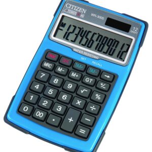 Kalkulaator Citizen WR3000NR BLE, 12 kohta, sinine