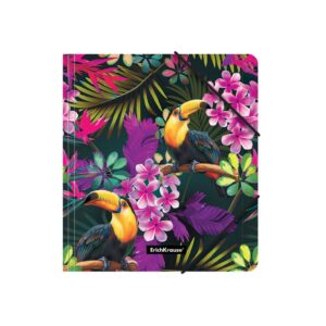 Nurgakummiga plastmapp A5+ Tropics