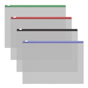 Kileümbrik tõmblukuga A4 Fizzy Clear