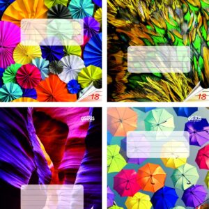 Vihik 18 lehte 22 joont, joonistused