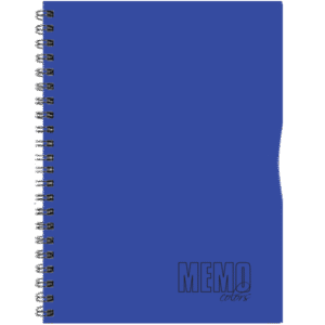 Memo Colour A4 ruut, 80 lehte, sinine