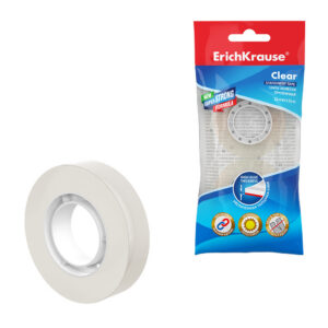 Kleeplint 12mm x 33m CLEAR, 2tk hind