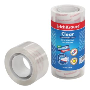 Kleeplint 24mm x 20m CLEAR, 4tk hind