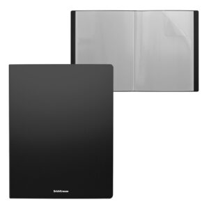 Menüükaaned A4 10 taskut Matt Classic, must