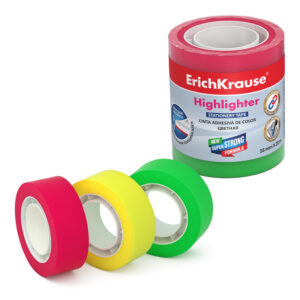 Kleeplint 18mm x 20m HIGHLIGHTER, assortii, 3tk hind