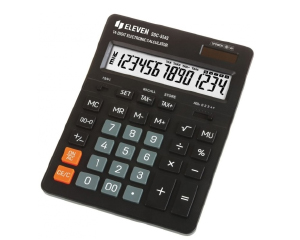 Kalkulaator Eleven SDC554SE, 14 kohta, must (30680)