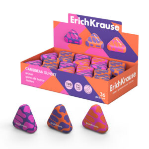 Kustutuskumm Caribbean Sunset 28x26x11 mm, müügialusel (36)