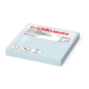 Märkmepaber Erich Krause 75x75mm, sinine, 100 lehte
