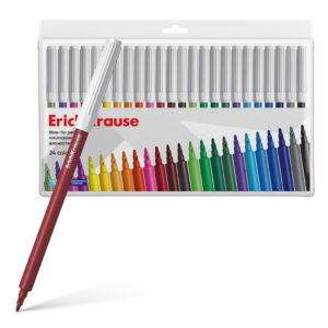 Viltpliiatsid 24 värvi Erich Krause, riputatav kilepakend