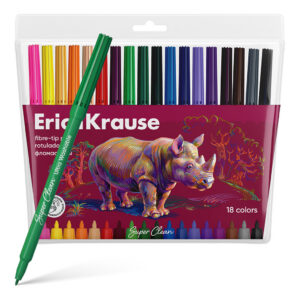 Viltpliiatsid 18 värvi Safari, riputatav kilepakend