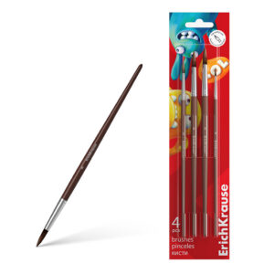 Pintslite komplekt Jolly Friends, poni, 4tk riputuspakis