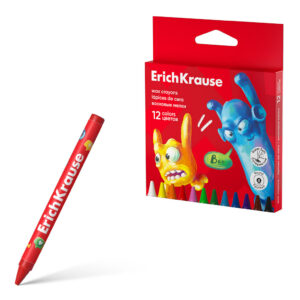 Vahakriidid Jolly Friends , ümar 8mm, 12 värvi riputuspakis