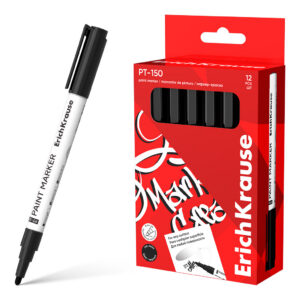 Marker PT-150 kooniline, joone paksus 1-2mm, vesialusel, must