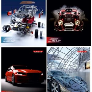 Kaustik A5 48 lehte ruut, CARS