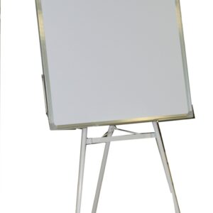 Valge magnettahvel kolmjalg 70x100cm Osiris, alumiiniumraam