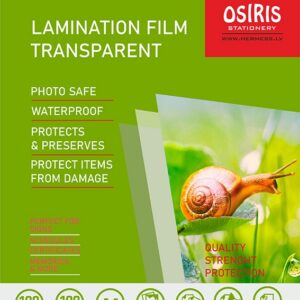 Lamineerimiskile A4 Osiris Gloss 100mkr, 100 lehte
