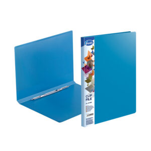 Plastkaas vedrumehhanismiga A4 Forofis, sinine