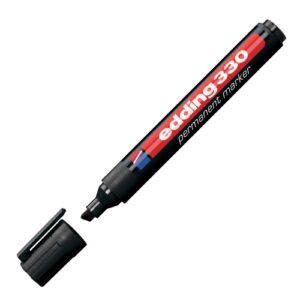 Marker Edding permanent 1-5mm must lõigatud ots