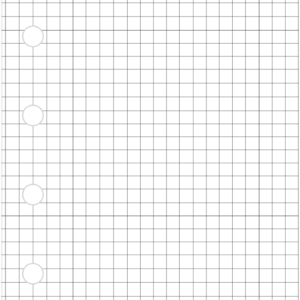 Mini-A7 (19mm) ruudulised lehed (30tk)