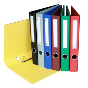 Rõngaskaas A4 2 rõngast, selg 35mm X-files, kõva kaas, hall