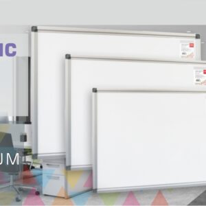 Valge magnettahvel 90x120cm Osiris, alumiiniumraam