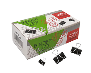 Näpitsklamber 32 mm must Osiris, 12tk hind